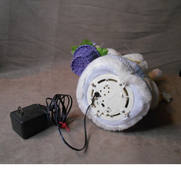 2004 Skippie Fiber Optic Bunny Welcome Spring Avon Easter Rabbit - Picture 7 of 11